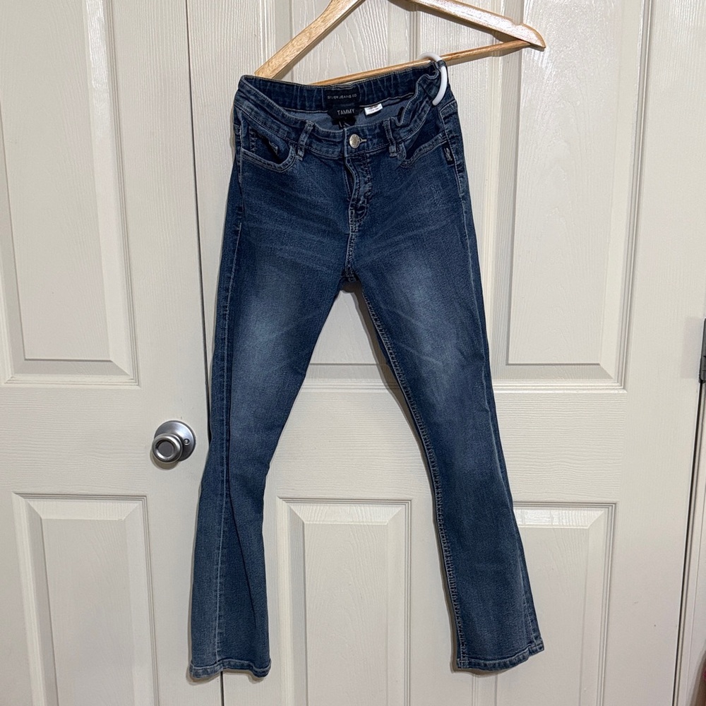 Silver Jeans Women's Boot Cut Jeans - Dark Blue